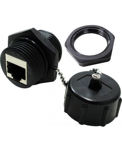 Индустриальный соединительный модуль, IP68, экранированный, категории 5e LANMASTER (LAN-KCP45S5E-WP) в Нижнем Тагиле Проходные адаптеры Pintop.ru