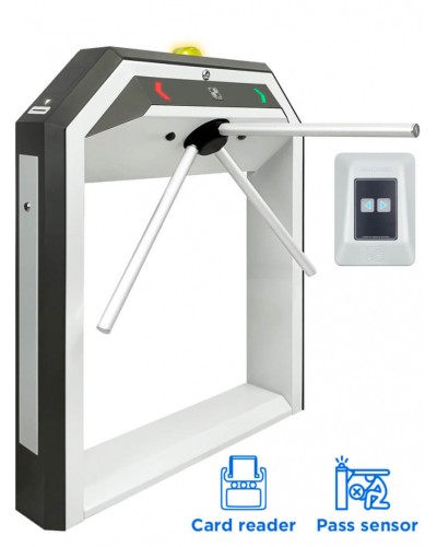 CARDDEX Комплект тумбового турникета со встроенным картоприемником STR-03KEC в Нижнем Тагиле Турникеты Pintop.ru