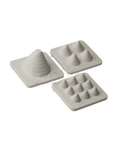 Ввод кабельныймембранный 1х47мм 1 отверстие диаметр 21мм (20 шт/уп) DKC R5MP04 в Нижнем Тагиле Аксессуары для стоек и шкафов Pintop.ru