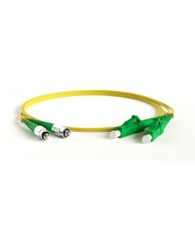 Патч-корд волоконно-оптический Hyperline FC-D2-9-FC/AR-ST/AR-H-1M-LSZH-YL в Нижнем Тагиле Патч-корды оптические Pintop.ru