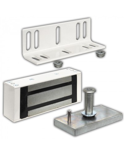 Замок электромагнитный Олевс М1-400 серый в Нижнем Тагиле Электромагнитные замки Pintop.ru