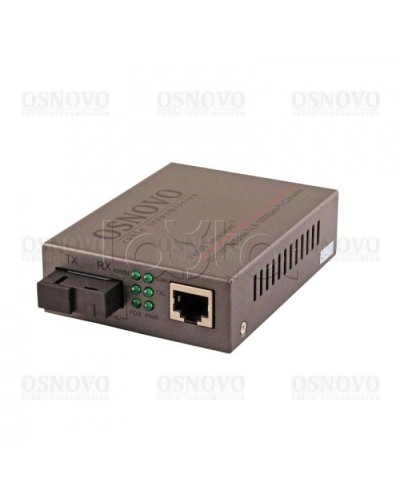 Медиаконвертер Gigabit Ethernet OSNOVO OMC-1000-11S5a в Нижнем Тагиле Медиаконвертеры Pintop.ru