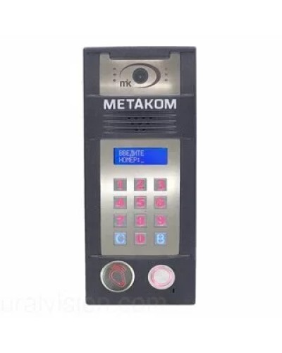 Многоабонентый антивандальный блок вызова со встроенной гибридной видеокамерой Метаком MК2018-TMRFGVH в Нижнем Тагиле Блоки вызова многоабонентные Pintop.ru