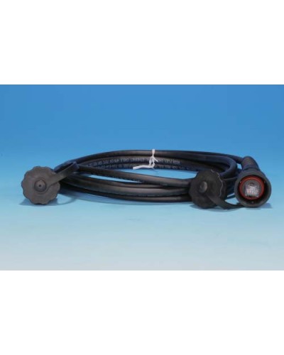 Патч-корд промышленный Hyperline PC-IE-LPM-UTP-RJ45-RJ45-C5e-2M-BK в Нижнем Тагиле Патчкорды (медные) Pintop.ru