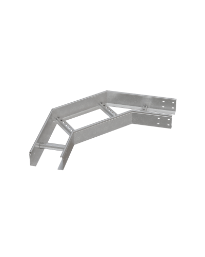 Угол лестничный горизонтальный 90 гр. 100х200х1,5 мм INOX304 N КМ-Профиль (LGL90-100-200-1.5 INOX304 N) в Нижнем Тагиле Аксессуары для лотков Pintop.ru