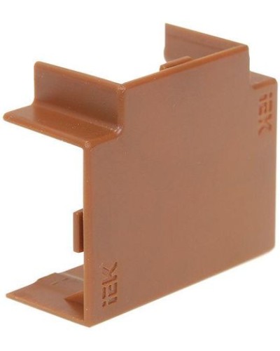 ELECOR Угол Т-образный КМТ 16х16 дуб (4шт/компл) IEK (EL-KK10D-T-016-016-K11) в Нижнем Тагиле Аксессуары для кабель-канала Pintop.ru