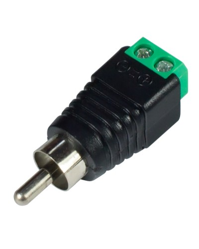 РАЗЪЕМ TS RCA штекер с клеммной колодкой, под винт Tantos в Нижнем Тагиле Коннекторы Pintop.ru