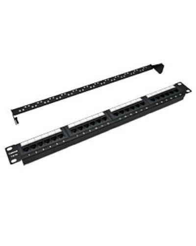 Патч-панель 19, 1U, 24xRJ45 Cabeus PL-24-Cat.5e-Dual IDC в Нижнем Тагиле Патч панель Pintop.ru