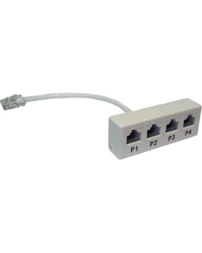 Y-адаптер 4 параллельных порта TWT TWT-Y-1P4 в Нижнем Тагиле Проходные адаптеры Pintop.ru