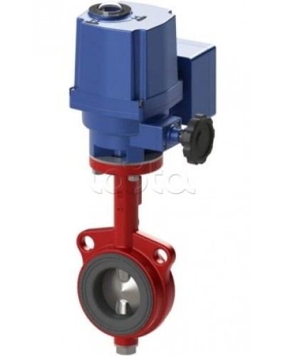 Затвор дисковый с электроприводом Спецавтоматика Затвор дисковый с электроприводом Зт 100/1,6(Э220М)-Ф.УЗ.1-АН-100 в Нижнем Тагиле Устройства пуска водяного пожаротушения Pintop.ru