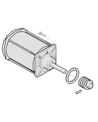 Электродвигатель G12000 в сборе Came 119RIG101 в Нижнем Тагиле Запчасти для шлагбаумов и автоматики Pintop.ru