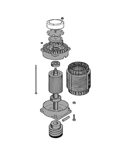 Электродвигатель C-BY Came 119RIC036 в Нижнем Тагиле Запчасти для шлагбаумов и автоматики Pintop.ru