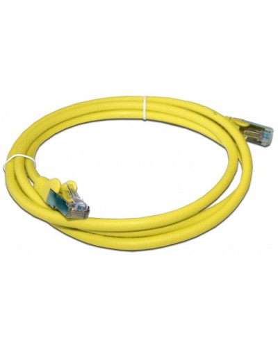Патч-корд RJ45 - RJ45, 4 пары, FTP, категория 6A, 0.5 м, желтый, LSZH LANMASTER LAN-PC45/S6A-0.5-YL в Нижнем Тагиле Патч-корды и пигтейлы Pintop.ru