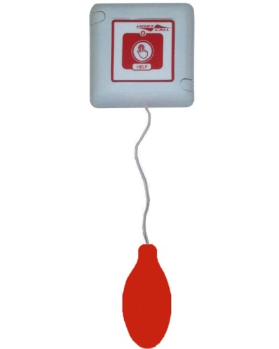 Пневмокнопка вызова влагозащищенная со шнуром Hostcall MP-435W2 в Нижнем Тагиле Система оповещения и трансляции Hostcall Pintop.ru