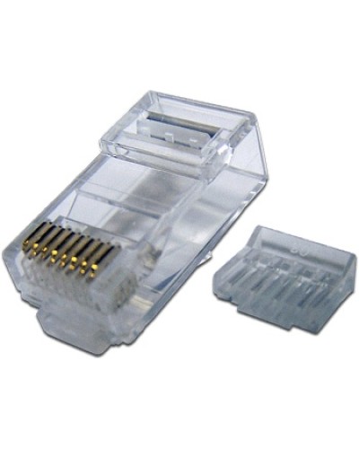 Коннектор RJ45 UTP 8P8C, cat.6, со вставкой TWT TWT-PL45-8P8C-6V в Нижнем Тагиле Коннекторы Pintop.ru