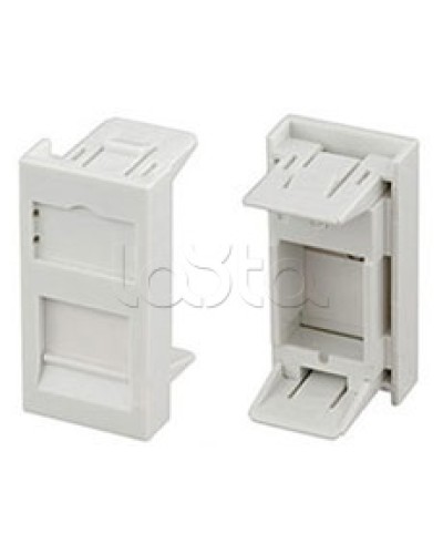 Вставка для 1 модуля формата Keystone Jack Hyperline SIP2-1K-M45-22.5 в Нижнем Тагиле Модули Keystone Pintop.ru