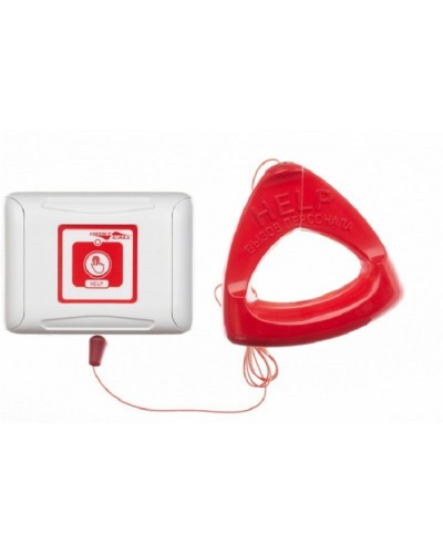 Влагозащищенная радиокнопка вызова со шнуром Hostcall MP-413W2 в Нижнем Тагиле Система оповещения и трансляции Hostcall Pintop.ru