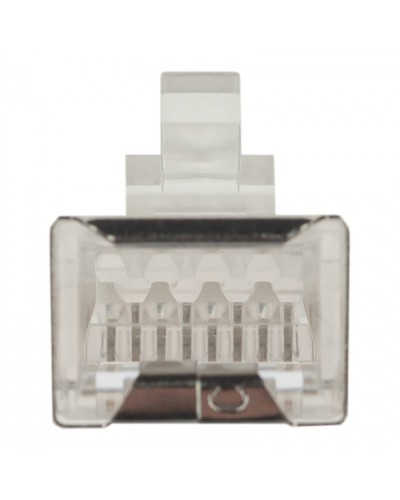 Коннектор (вилка) FTP кат.6 8P8C универсальная, 15U, 3 зубца, упак 100 шт Datarex DR-3005 в Нижнем Тагиле Коннекторы Pintop.ru