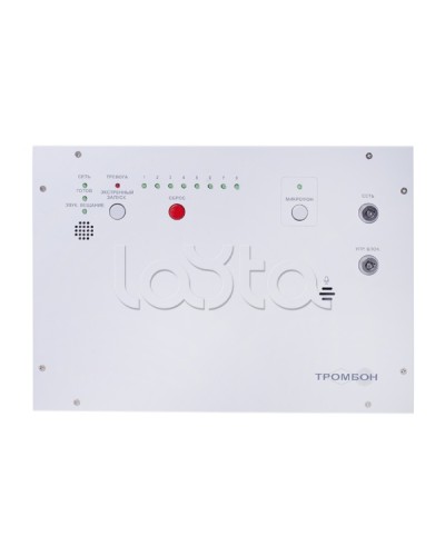 Блок оповещения Тромбон IP-БО8 в Нижнем Тагиле Системы оповещения и управления эвакуацией Pintop.ru