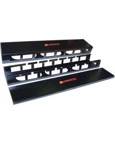 Органайзер кабельный 19 с крышкой, 2U LANMASTER (LAN-ORG/CV-2U) в Нижнем Тагиле Кабельные органайзеры Pintop.ru