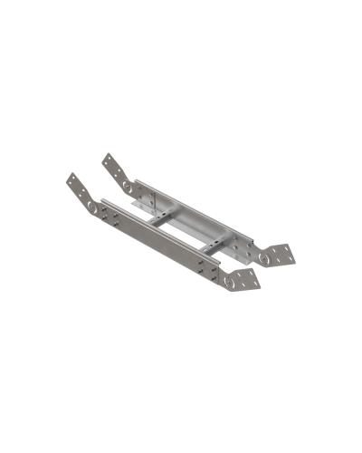 Вертикальный шарнирный угол 100х100х1,5 мм HD N КМ-профиль (LSHL100-100-1.5 HD N) в Нижнем Тагиле Аксессуары для лотков Pintop.ru