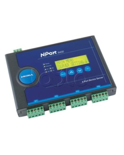 Сервер 4-портовый RS-422/485 в Ethernet Moxa NPort 5430 в Нижнем Тагиле Дополнительное оборудование для ОПС Pintop.ru