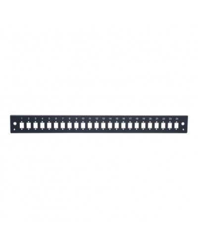 Панель лицевая для выдвижной оптич. полки, 24 SC Simplex/24 LC Duplex, черный Datarex DR-546045 в Нижнем Тагиле Патч-панели Pintop.ru