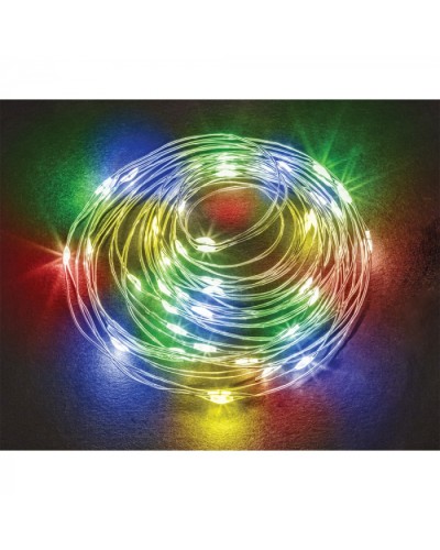 Гирлянда Navigator 95 069 NGF-D049-02 (микро роса RGBY) в Нижнем Тагиле Источники света(Лампы) Pintop.ru