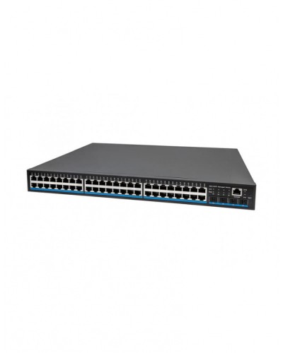 Управляемый L2 PoE коммутатор Gigabit Ethernet на 48 RJ45 PoE + 4 x GE SFP порта NST NS-SW-48G4G-PL в Нижнем Тагиле Коммутаторы Pintop.ru