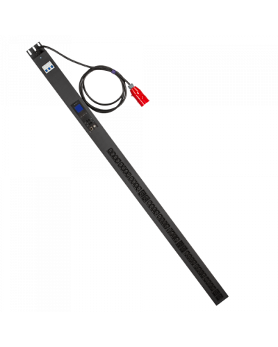 Блок розеток верт. 16A / 380V, 6xC19 + 36xC13, шнур 3.0 м, разъем IEC309 TWT (TWT-PDVMT3-6x36-16A) в Нижнем Тагиле Блоки розеток Pintop.ru