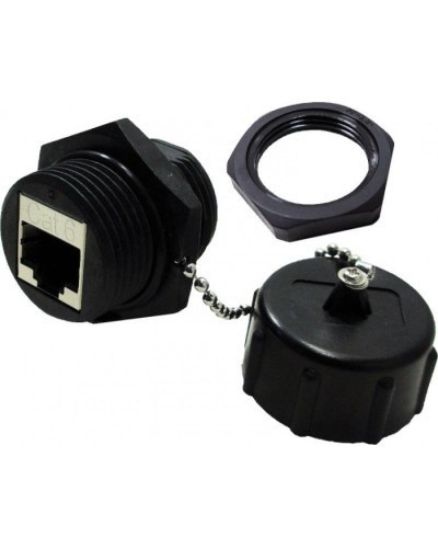 Модуль соединительный индустриальный, IP67, экранированный, кат.6 LANMASTER LAN-KCP45S6-WP в Нижнем Тагиле Проходные адаптеры Pintop.ru