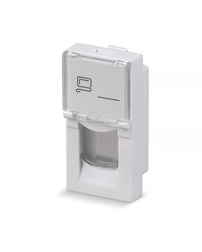 Вставка 45x22,5 (Mosaic) для 1 модуля формата Keystone Jack Cabeus (FP-L-22,5-1M) в Нижнем Тагиле Модули Keystone Pintop.ru