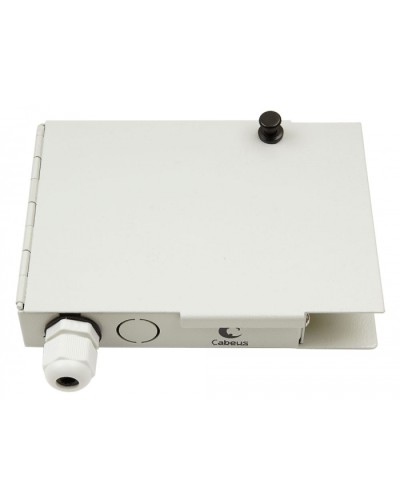 Бокс оптический настенный 19 на 4 ST/FC порта Cabeus JJT-4-ST в Нижнем Тагиле Кросс оптический Pintop.ru