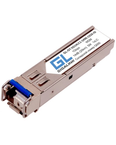 Модуль SFP Gigalink GL-OT-SG14LC2-1310-1310-I в Нижнем Тагиле Модули SFP/XFP/GBIC Pintop.ru
