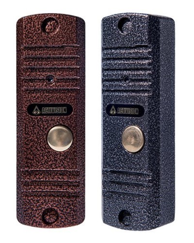 Панель вызывная накладная на 1 абонента Activision AVC-105 Panasonic (медь) в Нижнем Тагиле Вызывные аудиопанели малоабонентные Pintop.ru