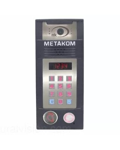 Многоабонентый антивандальный блок вызова со встроенной гибридной видеокамерой Метаком MК2018-TMRFVH в Нижнем Тагиле Блоки вызова многоабонентные Pintop.ru