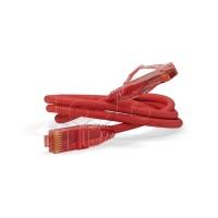 Патч-корд RJ45-RJ45, 4 пары, UTP, кат.5е, LSZH (5м) Hyperline PC-LPM-UTP-RJ45-RJ45-C5e-5M-LSZH-RD
