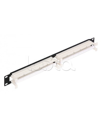 Патч-панель 1U 100 пар NIKOMAX (NMC-RB110-100) в Нижнем Тагиле Кроссовое оборудование тип 110 Pintop.ru