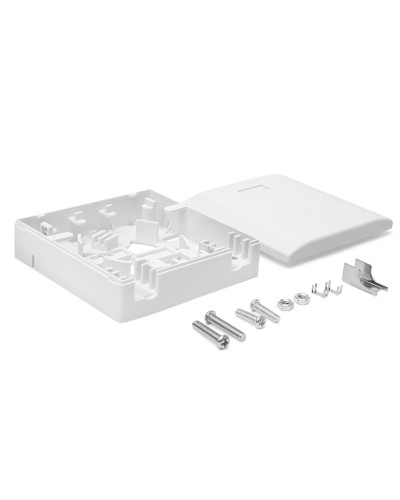 Коробка настенная на 1 адаптер SC LANMASTER LAN-SBF1-WH в Нижнем Тагиле Патч-панели Pintop.ru