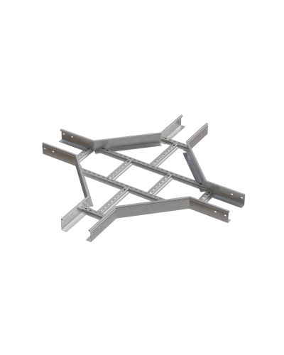 Х-разветвитель лестничный 80х150х1,5 мм INOX304 N КМ-Профиль (LXD80-150-1.5 INOX304 N) в Нижнем Тагиле Аксессуары для лотков Pintop.ru