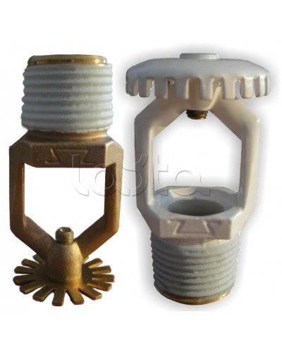 Ороситель дренчерный водяной и пенный Спецавтоматика ДУО0-РВд0,60-R1/2/В3-SU-К115 (белый) (RAL 9016) в Нижнем Тагиле Оросители Pintop.ru