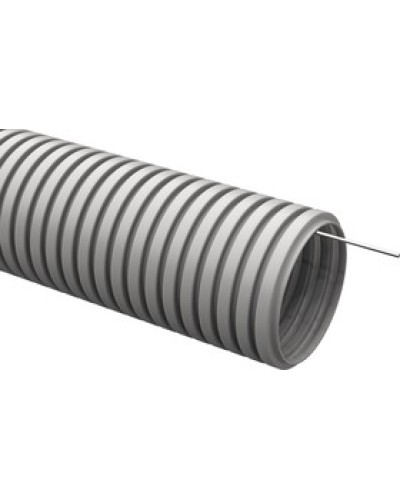 ELASTA Труба гофр. ПВХ d=20мм с зондом (25м) IEK (CTG20-20-K41-025I) в Нижнем Тагиле Труба гофрированная Pintop.ru