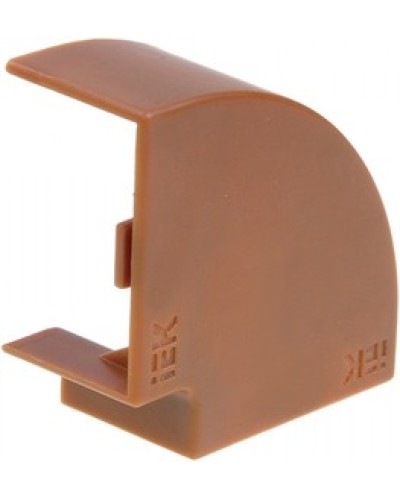 ELECOR Поворот 90град КМП 15х10 дуб (4шт/компл) IEK (EL-KK10D-P-015-010-K11) в Нижнем Тагиле Аксессуары для кабель-канала Pintop.ru