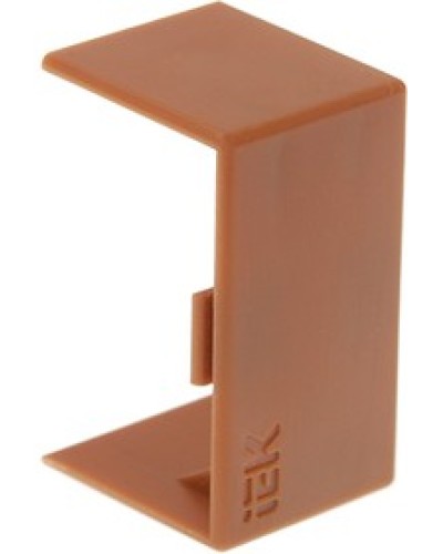 ELECOR Соединитель на стык КМС 40х16 дуб (4шт/компл) IEK (EL-KK10D-S-040-016-K11) в Нижнем Тагиле Аксессуары для кабель-канала Pintop.ru