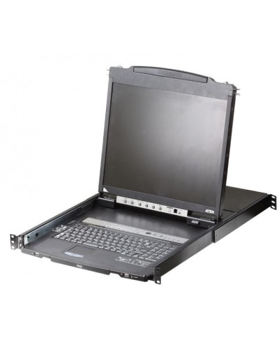 KVM консоль с переключателем ATEN CL5816N-ATA-RG в Нижнем Тагиле Системы видеонаблюдения Pintop.ru