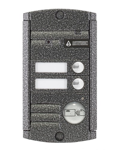 Видеопанель вызывная накладная цветная на 2 абонента с Proxy-считывателем Activision AVP-452 Proxy (PAL, антик) в Нижнем Тагиле Вызывные видеопанели малоабонентные Pintop.ru