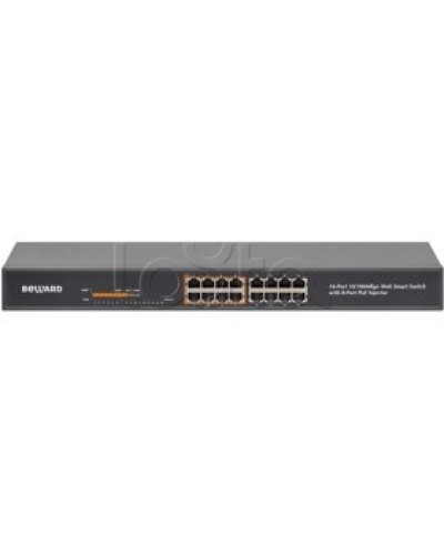 Коммутатор PoE 16-портовый Beward STW-16P8 в Нижнем Тагиле Коммутаторы Pintop.ru