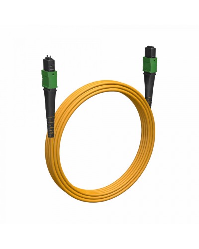 Кабельная сборка MPO(F) -MPO(M)-8 волокон 9/125 OS2, 5 m, полярность В Cabeus (FOP-9-8-MPO(F)-8-MPO(M)-B-5m) в Нижнем Тагиле Кабельные сборки (оптические) Pintop.ru