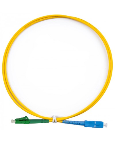 Шнур оптический simplex LC/APC-SC/UPC 9/125 sm 1м LSZH Cabeus FOP(s)-9-LC/APC-SC/UPC-1m в Нижнем Тагиле Патч-корды оптические Pintop.ru