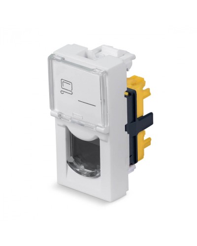 Модуль Keystone Jack RJ-45(8P8C), 180 градусов, категория 6a Cabeus (KJ-RJ45-Cat.6a-180T-FP-L-22,5) в Нижнем Тагиле Модули Keystone Pintop.ru